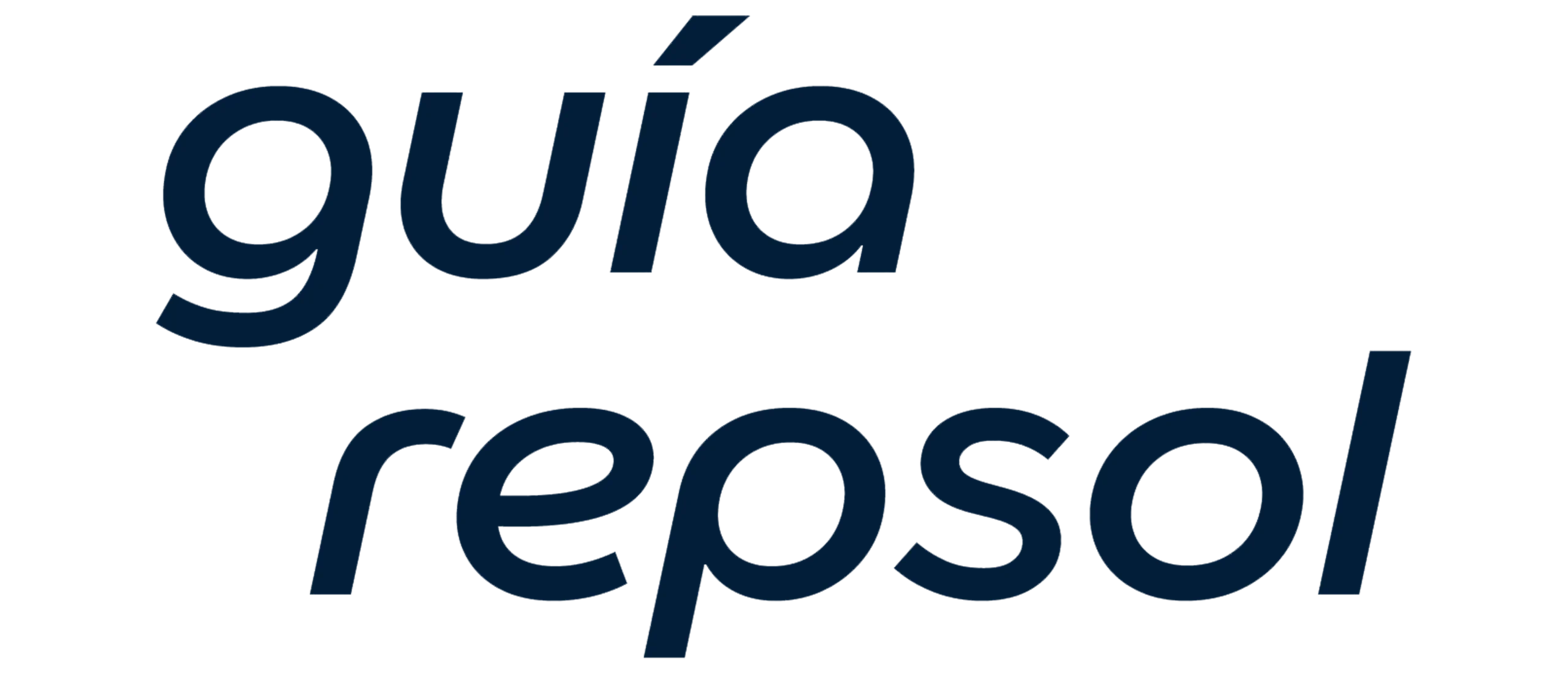 Logo de Guía Repsol, reconocimiento gastronómico otorgado a Bar FM en Granada.